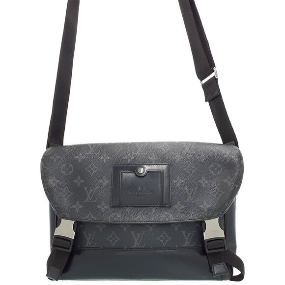 Louis Vuitton Handbags - Louis Vuitton Monogram Eclipse Black Messenger Voyage Shoulder Bag
